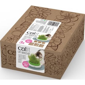  Catit Cat Grass Kit - set of 3 