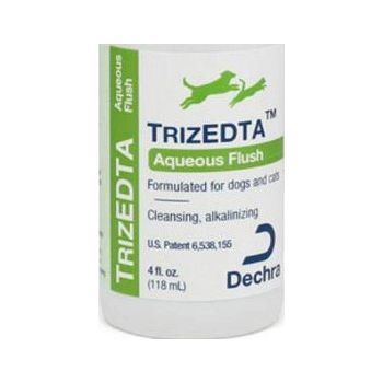  Dechra Trizedta Aqueous Pet Ear Flush Cleanzing 4oz 