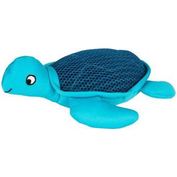  Freedog Floating Blue Turtle Dog Toys with Squeaker 23 x 21cm 