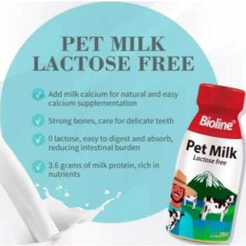  Bioline Pet Milk for Cats and Dogs 220ml[Volume - 220ml] 