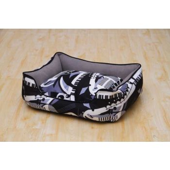 Catry Dog/Cat Printed Cushion Bed -96 50x40x14 cm 