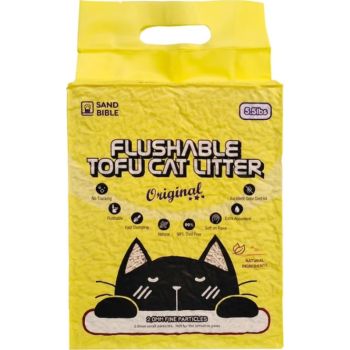  Sand Bible Flushable Tofu Cat Litter Original -2.5KG / 5.5LB 
