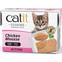 Catit Cuisine Chicken Mousse Kitten Food, 90g Tetra