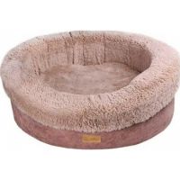 Dubex Round bed for cats and dogs Medium brown, 80 x 25 cm