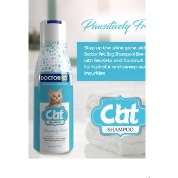  Doctor Pet Cat Shampoo Pawsitively Fresh 500ml 