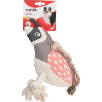  Camon Plush birds with rope and squeaker 