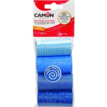  Camon Scented dog waste refill rolls - Baby Powder 