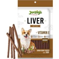 Jerhigh Liv Stick Young Adult Dog Treats, Meat Flavor, 100g