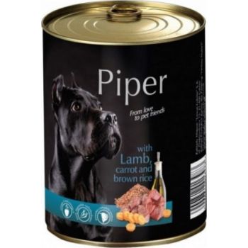  Piper Dog Wet Food With Lamb, Carrot And Brown Rice 800g 