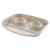 Ferplast LINDO TRAY  BOWL ENTRY LEVEL- 44,5 x 34 x h 7 cm - 0,6 L