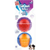 GiGwi Ball Dog Toys Squeaker (Large) – 2pk