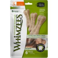 Whimzees Rice Bone Dental Dog Treat – Large (9pcs)