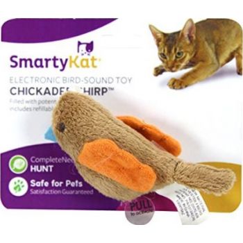  SmartyKat® Chickadee Chirp™ Electronic Sound Cat Toys 