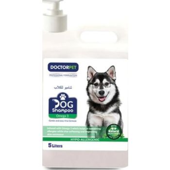  Doctor Pet Omega 3 Dog Shampoo 5L 