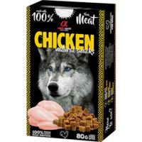 Alpha Spirit Natural Snacks for Dogs – Chicken 80g