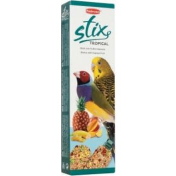  PADOVAN STIX TROPICAL PARAKEETS AND EXOTIC[COCORITE/ESOTICE]-80 g 