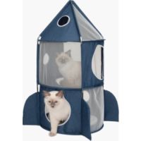 CATIT VESPER ROCKET 50X50X90 CM, BLUE