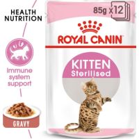 Royal Canin  Kitten Sterilised Gravy (WET FOOD - Pouches    85g