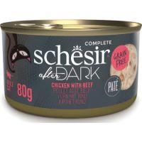 Schesir After Dark Patè For Cat - Chicken With Beef 80g