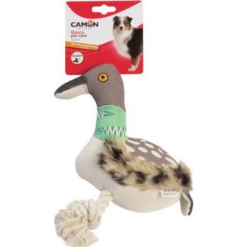  Camon Plush birds with rope and squeaker 