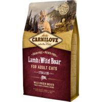 Carnilove Cat Dry Food Lamb & Wild Boar For Adult Cats 2kg