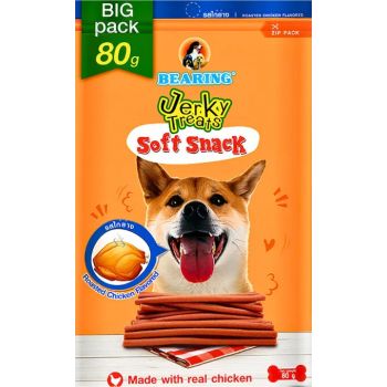  Bearing Jerky Treats Sticks Roasted Chicken Flavor-80 Gm 