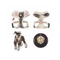 PUPPIA JUNIOR HARNESS A BEIGE M  Neck 12' Chest 19-22"