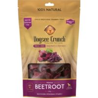 Dogsee Crunch Beetroot: Freeze-Dried Beet Dog Training Treats 10g