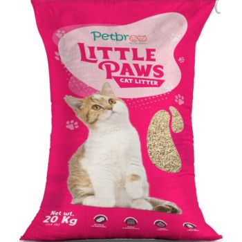  PETBROO LITTLE PAWS CAT LITTER 20kg 