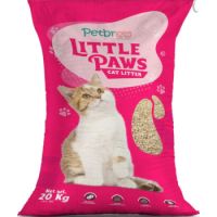 PETBROO LITTLE PAWS CAT LITTER 20kg