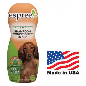  Espree Shampoo & Conditioner for Dog and Cat, 20 oz 