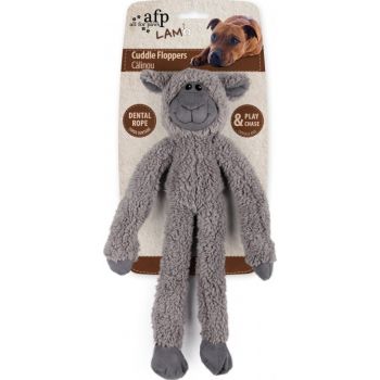  Lambswool Cuddle  Dog Toys Ropey Flopper Sheep 