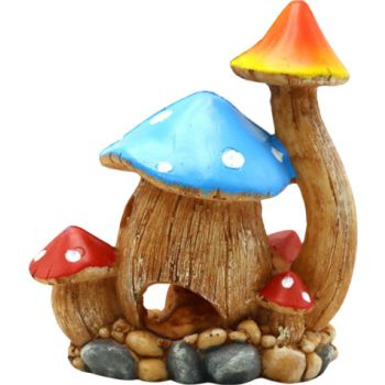  Saas Aquarium Mushroom Decoration 15*9*16 