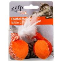 FEATHER METEOR CAT TOYS - ORANGE