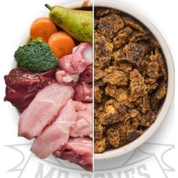  Mr Bones Air-Dried Free Range Turkey Dry Dog Food - 1 Kg 