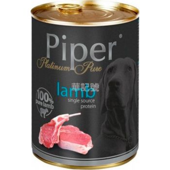  Piper Platinum Pure Monoprotein Lamb Can 400g 