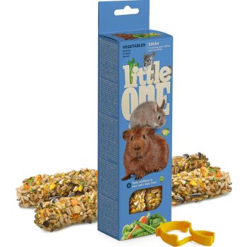  Little One Sticks for guinea pigs, rabbits and chinchillas with vegetables 2x60g 
