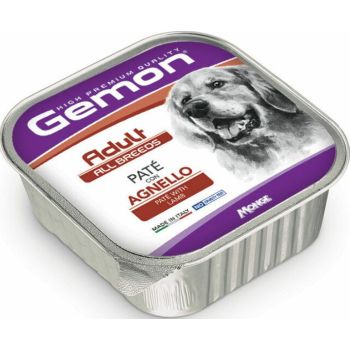  GEMON Dog pate Adult with lamb 150 g 