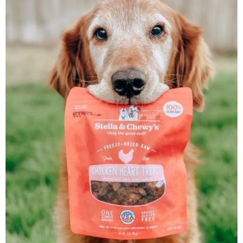  Stella & Chewy’s Chicken Heart Treats for Dogs 11.5 oz 