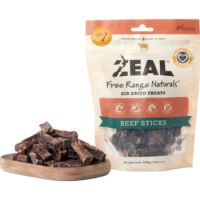 Zeal Beef Sticks Dog Treats 125g