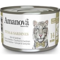 Amanova Tuna and Sardines in jelly 70G