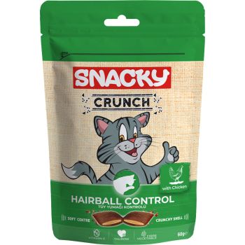  Snacky Cat Crunch ( Hairball Control ) Chicken 60 g 