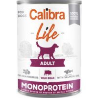 Calibra Dog Life Can Adult Wild Boar with Cranberry 400g