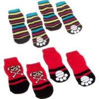 Ferplast Pet Socks Antislip Small   (size 6.5 x 2.5 x h 0.8 cm)