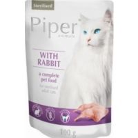 PIPER CAT STERILIZED RABBIT SACHET 100G