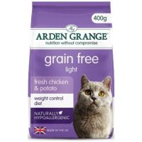 Arden Grange Grain Free Light Fresh Chicken & Potato Dry Cat Food 400g