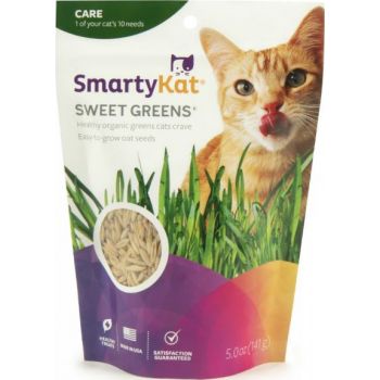  SmartyKat® Cat Grass  Seeds Sweet Greens® 5 Oz Seed Pack 