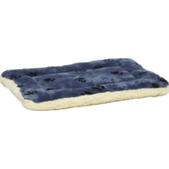 QuietTime Reversible Paw Print Fleece Pet Bed 22inches 