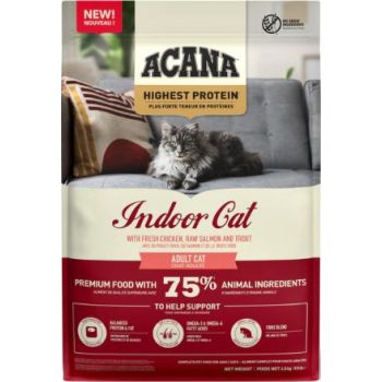  Acana Highest Protein Indoor Dry Cat Food - 4.5KG 