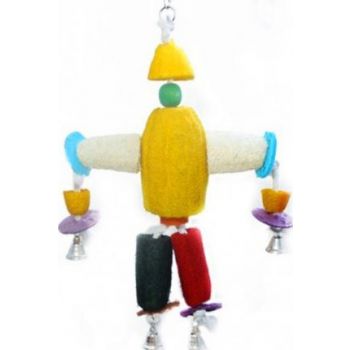  VanPet Bird Toys Natural And Clean - 35x15 Cm 